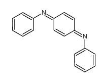 N,N'-Diphenyl-1,4-benzoquinonediimine 结构式