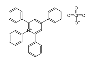 1,2,4,6-四苯基高氯酸吡啶鎓 结构式