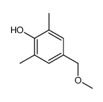 2,6-二甲基-4-(甲氧基甲基)苯酚 结构式