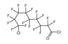 9-CHLOROHEXADECAFLUORONONANOYL CHLORIDE 结构式