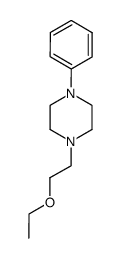 Piperazine, 1-(2-ethoxyethyl)-4-phenyl- 结构式