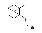 Bicyclo[3.1.1]heptane, 2-(2-bromoethyl)-6,6-dimethyl- 结构式