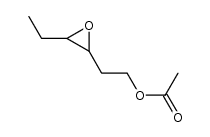 2-(3-乙基环氧乙烷-2-基)乙酸乙酯 结构式