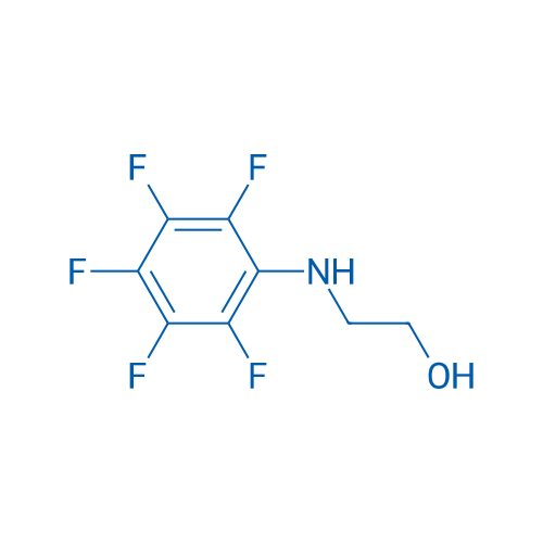 2-(五氟苯胺基)-1-乙醇 结构式
