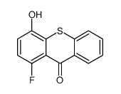 1-氟-4-羟基-9H-噻吨-9-酮 结构式