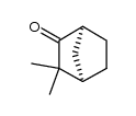 (1S)-3,3-二甲基双环[2.2.1]庚-2-酮 结构式
