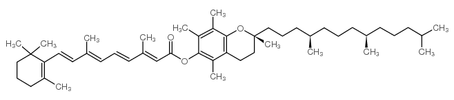 维A生育醇酯 结构式