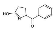 5-苯甲酰基吡咯烷-2-酮 结构式