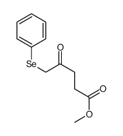 Pentanoic acid, 4-oxo-5-(phenylseleno)-, methyl ester 结构式