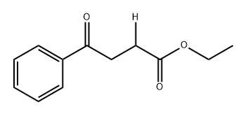 苯丁-α-d酸-γ-氧代-乙酯 结构式