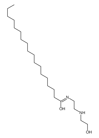 N-[2-[(2-羟乙基)氨基]乙基]十八酸酰胺 结构式