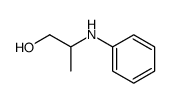 2-(苯氨基)-1-丙醇 结构式