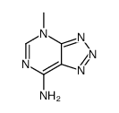 4-甲基-4H-1,2,3-三唑并[4,5-d]嘧啶-7-胺 结构式