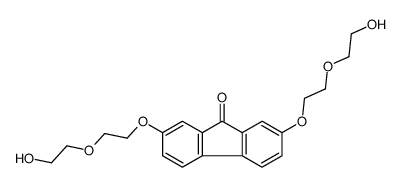 2,7-双[2-(2-羟基乙氧基)乙氧基]-9H-芴-9-酮 结构式
