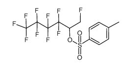 2-Hexanol, 1,3,3,4,4,5,5,6,6,6-decafluoro-, 2-(4-methylbenzenesulfonate) 结构式