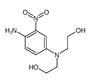 N-(4-氨基-3-硝基苯基)二乙醇胺 结构式