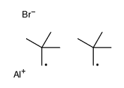 溴代双(2,2-二甲基丙基)铝 结构式