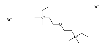 2,2'-氧代双(N-乙基-N,N-二甲基乙铵)二溴化物 结构式