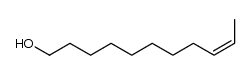 (Z)-9-十一碳烯-1-醇 结构式