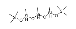 Pentasiloxane, 1,1,1,3,5,7,9,9,9-nonamethyl- 结构式
