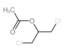1,3-二氯丙-2-基乙酸酯 结构式