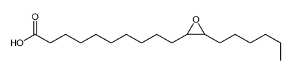 Oxiranedecanoic acid, 3-hexyl- 结构式