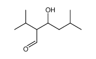 Hexanal, 3-hydroxy-5-methyl-2-(1-methylethyl)- 结构式