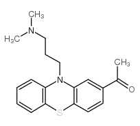 乙酰丙嗪 结构式