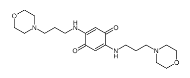 2,5-双((3-吗啉丙基)氨基)-对苯醌 结构式