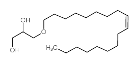甘油1-油醚-d5 结构式