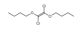 Butane, 1-[(2-butoxy-1,2-dichloroethenyl)oxy]- 结构式