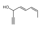 4,6-辛二烯-1-炔-3-醇 结构式