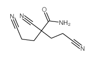 2,4-二氰基-2-(2-氰乙基)丁酰胺 结构式