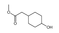 (4-羟基环己基)乙酸甲酯 结构式