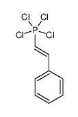 四氯(2-苯基乙烯基)正膦 结构式