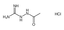 2-(氨基亚氨基甲基)乙酰肼盐酸盐 结构式