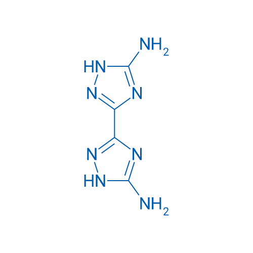 1H,1'H-[3,3'-联(1,2,4-三唑)]-5,5'-二胺 结构式