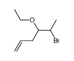5-溴-4-乙氧基-1-己烯 结构式