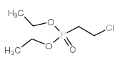 二乙基(2-乙基氯)磷酸盐 结构式