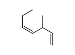 3-甲基-1,4-庚二烯 结构式