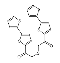 Ethanone, 2,2'-thiobis[1-[2,2'-bithiophen]-5-yl- 结构式