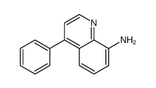 4-苯基-8-喹啉胺 结构式