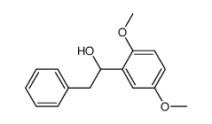 Benzeneethanol, α-(2,5-dimethoxyphenyl)- 结构式
