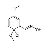 N-羟基-2,5-二甲氧基亚氨代苯甲酰氯 结构式