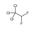 1,1,1-三氯-2,2-二氟乙烷 结构式