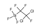 Silane, (2,2-dichloro-1,1,2-trifluoroethyl)trifluoro- 结构式