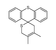 螺[2H-噻喃-2,9'-[9H]噻吨], 3,6-二氢-4,5-二甲基- 结构式