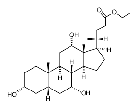 胆酸乙酯 结构式