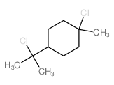 1-氯-4-(1-氯-1-甲基乙基)-1-甲基环己烷 结构式