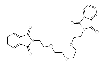 1,11-二邻苯二甲酰亚胺-3,6,9-三氧十一烷 结构式